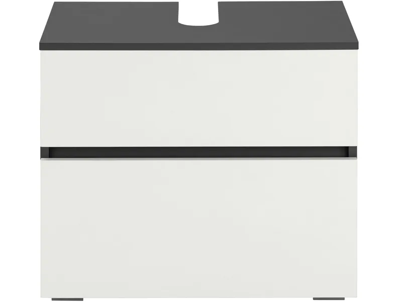 Hudnall Servantskap 60x35 cm - Antrasitt/Hvit - Hus & oppussing - Kjøkken & bad - Baderom - Baderomsmøbler & baderomsinnredning - Servantskap & kommode