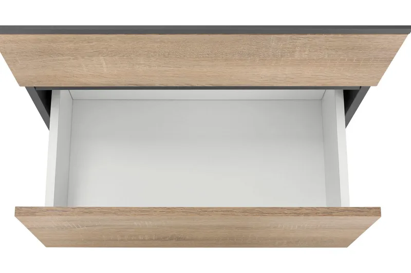 Hudnall Servantskap 60x35 cm - Antrasitt/Hvit - Hus & oppussing - Kjøkken & bad - Baderom - Baderomsmøbler & baderomsinnredning - Servantskap & kommode