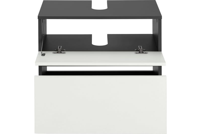 Hudnall Servantskap 60x35 cm - Antrasitt/Natur - Hus & oppussing - Kjøkken & bad - Baderom - Baderomsmøbler & baderomsinnredning - Servantskap & kommode