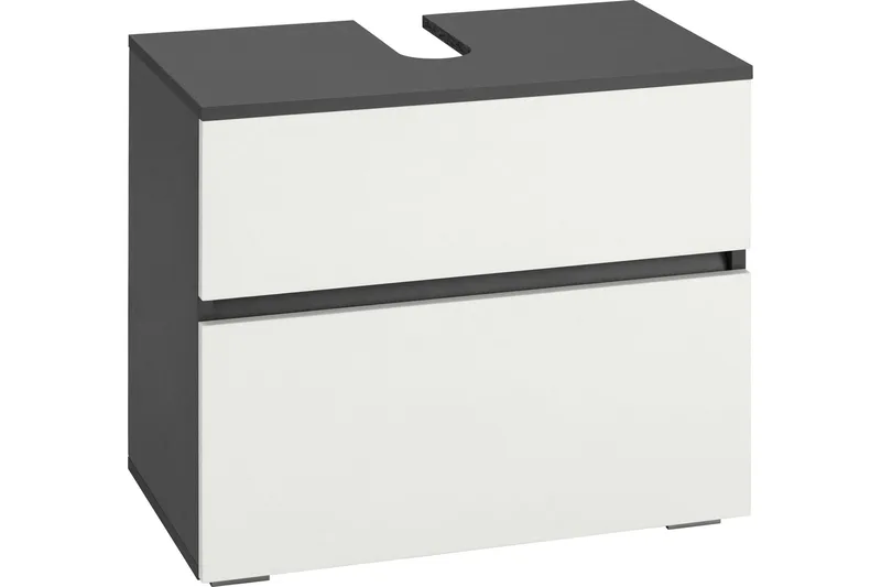 Hudnall Servantskap 60x35 cm, Antrasitt/Natur