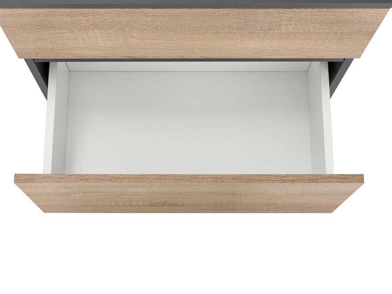 Hudnall Servantskap 60x35 cm - Antrasitt/Natur - Hus & oppussing - Kjøkken & bad - Baderom - Baderomsmøbler & baderomsinnredning - Servantskap & kommode