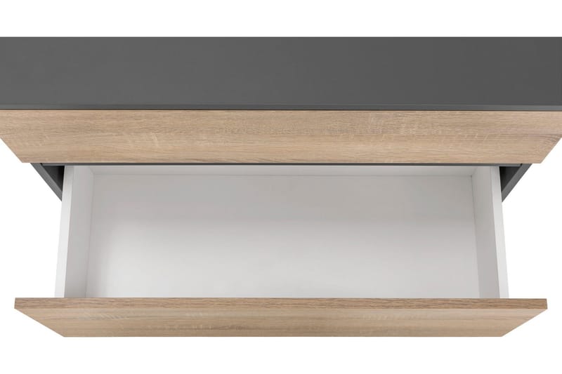 Hudnall Servantskap 80x35 cm - Antrasitt/Hvit - Hus & oppussing - Kjøkken & bad - Baderom - Baderomsmøbler & baderomsinnredning - Servantskap & kommode