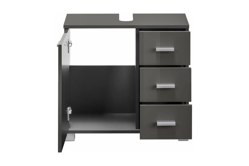 Ripika Servantskap 60x55 cm - Grå - Hus & oppussing - Kjøkken & bad - Baderom - Baderomsmøbler & baderomsinnredning - Servantskap & kommode