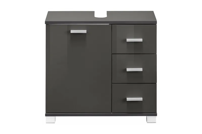 Ripika Servantskap 60x55 cm - Grå - Hus & oppussing - Kjøkken & bad - Baderom - Baderomsmøbler & baderomsinnredning - Servantskap & kommode