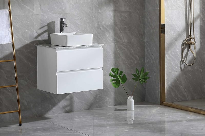 Servantskap Bathlife Extas Hvit - Hvit - Hus & oppussing - Kjøkken & bad - Baderom - Baderomsmøbler & baderomsinnredning - Servantskap & kommode