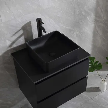 Servantskap Bathlife Extas Svart - Hus & oppussing - Kjøkken & bad - Baderom - Baderomsmøbler & baderomsinnredning - Servantskap & kommode