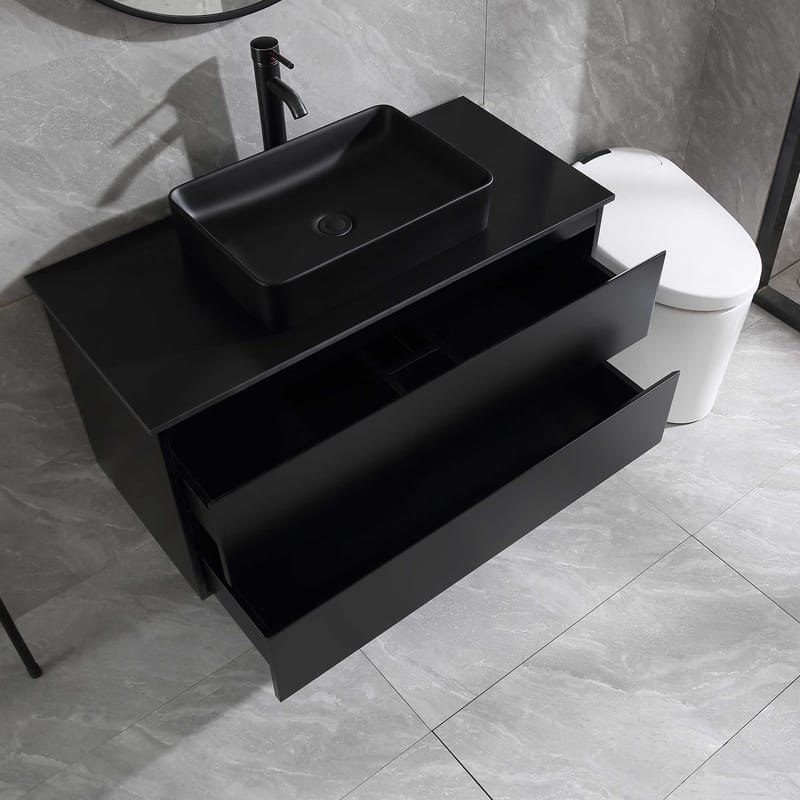 Servantskap Bathlife Extas Svart - Hus & oppussing - Kjøkken & bad - Baderom - Baderomsmøbler & baderomsinnredning - Servantskap & kommode