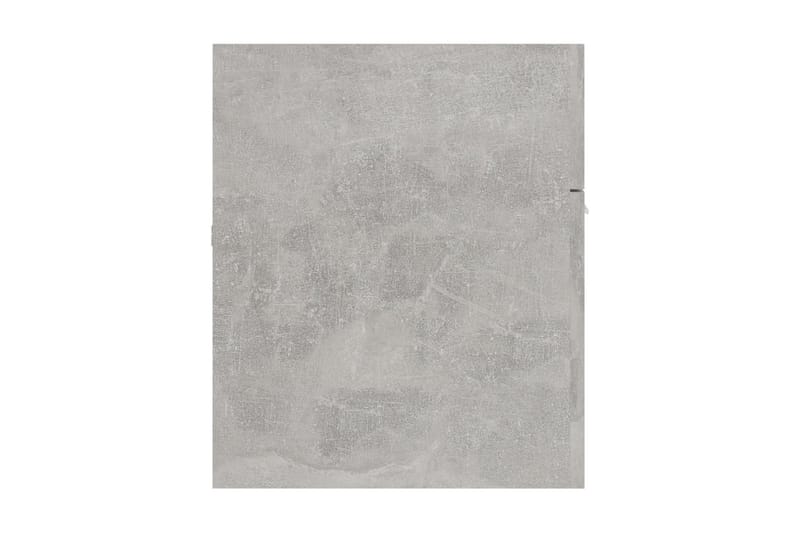 Servantskap betonggrå 100x38,5x46 cm sponplate - Grå - Servantskap & kommode