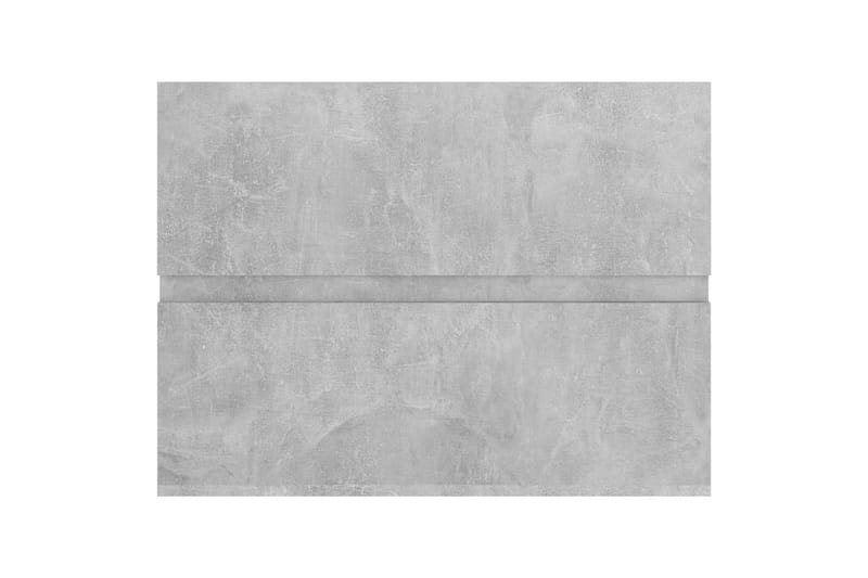 Servantskap betonggrå 60x38,5x45 cm sponplate - Grå - Hus & oppussing - Kjøkken & bad - Baderom - Baderomsmøbler & baderomsinnredning - Servantskap & kommode
