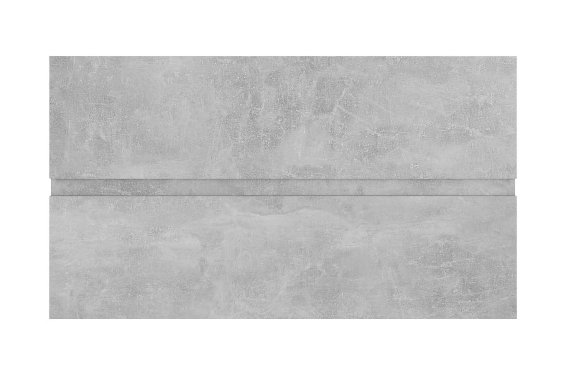 Servantskap betonggrå 80x38,5x45 cm sponplate - Grå - Hus & oppussing - Kjøkken & bad - Baderom - Baderomsmøbler & baderomsinnredning - Servantskap & kommode