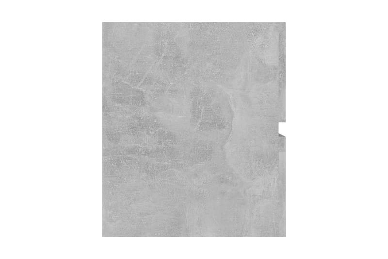 Servantskap betonggrå 80x38,5x45 cm sponplate - Grå - Hus & oppussing - Kjøkken & bad - Baderom - Baderomsmøbler & baderomsinnredning - Servantskap & kommode