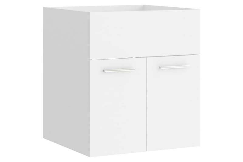 Servantskap hvit 41x38,5x46 cm sponplate - Hvit - Hus & oppussing - Kjøkken & bad - Baderom - Baderomsmøbler & baderomsinnredning - Servantskap & kommode