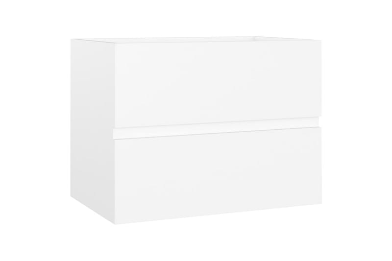 Servantskap hvit 60x38,5x45 cm sponplate - Hvit - Hus & oppussing - Kjøkken & bad - Baderom - Baderomsmøbler & baderomsinnredning - Servantskap & kommode