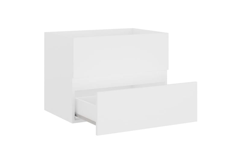 Servantskap hvit 60x38,5x45 cm sponplate - Hvit - Hus & oppussing - Kjøkken & bad - Baderom - Baderomsmøbler & baderomsinnredning - Servantskap & kommode