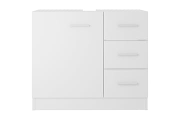Servantskap hvit 63x30x54 cm sponplate - Hvit - Hus & oppussing - Kjøkken & bad - Baderom - Baderomsmøbler & baderomsinnredning - Servantskap & kommode