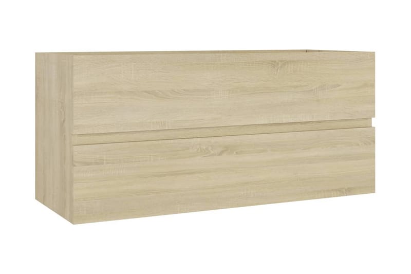 Servantskap sonoma eik 100x38,5x45 cm sponplate - Brun - Servantskap & kommode