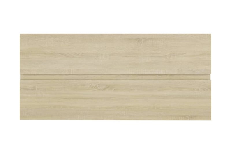 Servantskap sonoma eik 100x38,5x45 cm sponplate - Brun - Servantskap & kommode