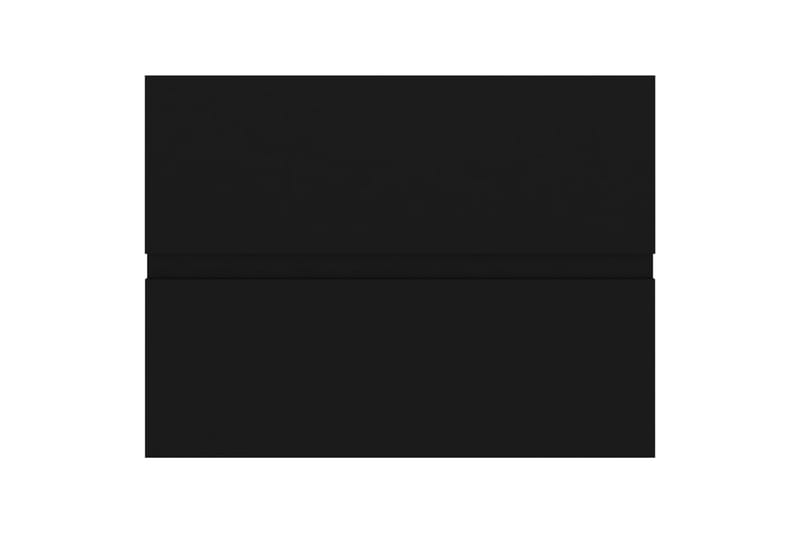 Servantskap svart 60x38,5x45 cm sponplate - Svart - Hus & oppussing - Kjøkken & bad - Baderom - Baderomsmøbler & baderomsinnredning - Servantskap & kommode