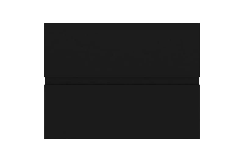 Servantskap svart 60x38,5x45 cm sponplate - Svart - Servantskap & kommode