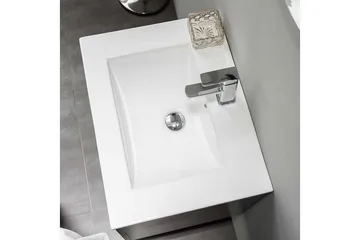 Tvättställsskåp Bathlife Svart - Hus & oppussing - Kjøkken & bad - Baderom - Baderomsmøbler & baderomsinnredning - Servantskap & kommode