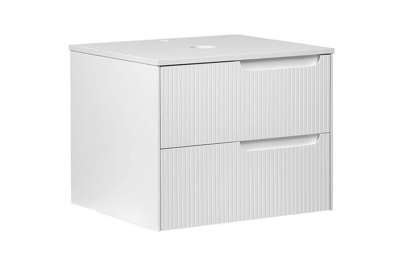 Servantskap Quintela Hvit, 60x52x48 cm - Hvit, 60x52x48 cm - Hus & oppussing - Kjøkken & bad - Baderom - Baderomsmøbler & baderomsinnredning - Baderomsskap
