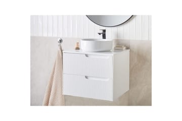 Servantskap Quintela Hvit, 60x52x48 cm - Hvit, 60x52x48 cm - Hus & oppussing - Kjøkken & bad - Baderom - Baderomsmøbler & baderomsinnredning - Baderomsskap