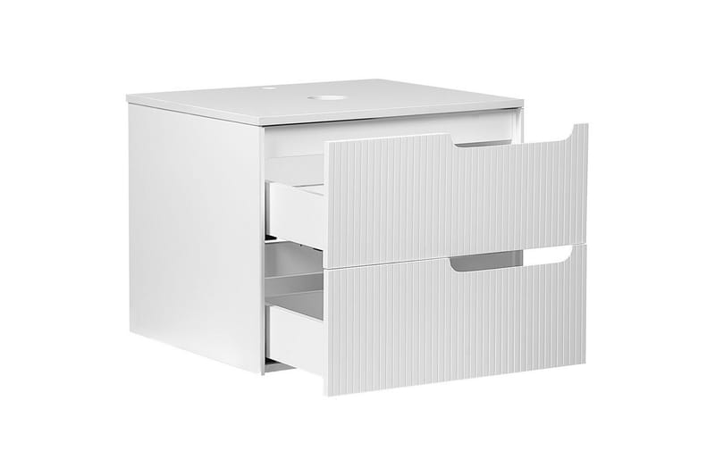 Servantskap Quintela Hvit, 60x52x48 cm - Hvit, 60x52x48 cm - Hus & oppussing - Kjøkken & bad - Baderom - Baderomsmøbler & baderomsinnredning - Baderomsskap