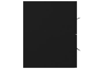 Servantskap svart 100x38,5x48 cm sponplate - Svart - Hus & oppussing - Kjøkken & bad - Baderom - Baderomsmøbler & baderomsinnredning - Servantskap & kommode