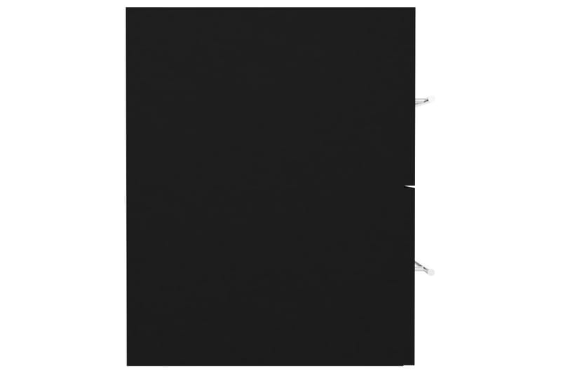 Servantskap svart 41x38,5x48 cm sponplate - Svart - Servantskap & kommode