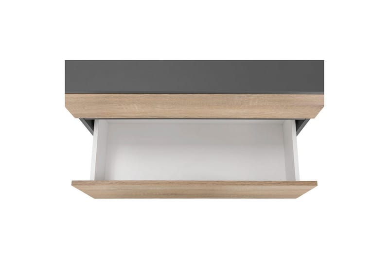 Servantskap Wisla 80x35x55 cm, Antrasitt/Eik - 80x35x55 cm, Antrasitt/Eik - Hus & oppussing - Kjøkken & bad - Baderom - Baderomsmøbler & baderomsinnredning - Baderomsskap