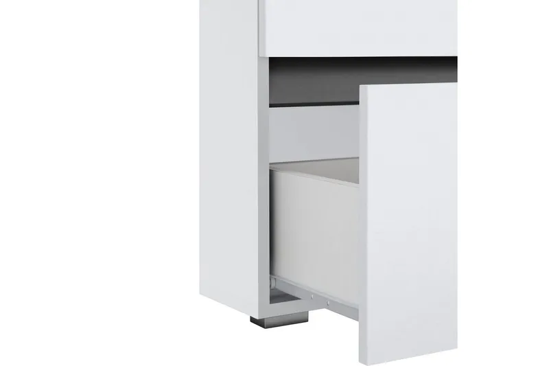 Servantskap Wisla 80x35x55 cm, Hvit - 80x35x55 cm, Hvit - Hus & oppussing - Kjøkken & bad - Baderom - Baderomsmøbler & baderomsinnredning - Baderomsskap