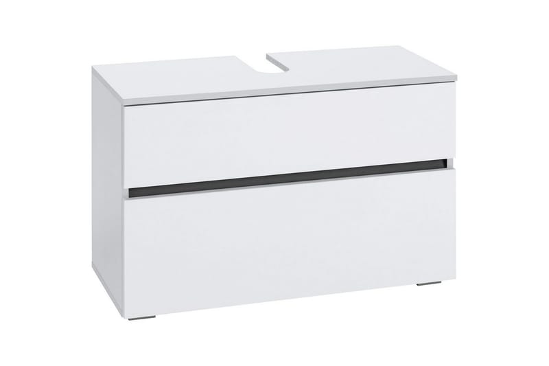 Servantskap Wisla 80x35x55 cm, Hvit - 80x35x55 cm, Hvit - Hus & oppussing - Kjøkken & bad - Baderom - Baderomsmøbler & baderomsinnredning - Baderomsskap