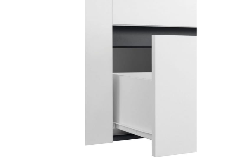 Servantskap Wisla 80x45x53 cm, Antrasitt/Hvit - 80x45x53 cm, Antrasitt/Hvit - Hus & oppussing - Kjøkken & bad - Baderom - Baderomsmøbler & baderomsinnredning - Baderomsskap