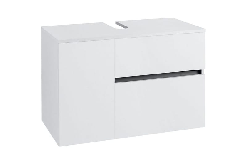 Servantskap Wisla 80x45x53 cm, Hvit - 80x45x53 cm, Hvit - Hus & oppussing - Kjøkken & bad - Baderom - Baderomsmøbler & baderomsinnredning - Baderomsskap