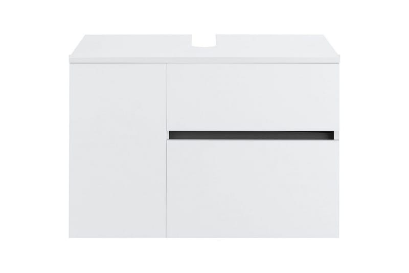 Servantskap Wisla 80x45x53 cm, Hvit - 80x45x53 cm, Hvit - Hus & oppussing - Kjøkken & bad - Baderom - Baderomsmøbler & baderomsinnredning - Servantskap & kommode