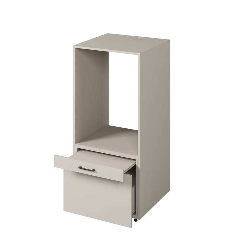 Skap til vaskemaskin/tørketrommel Aza 1 Skuff 1 Hylle - Kashmir - Hus & oppussing - Kjøkken & bad - Baderom - Baderomsmøbler & baderomsinnredning - Oppbevaring til baderom