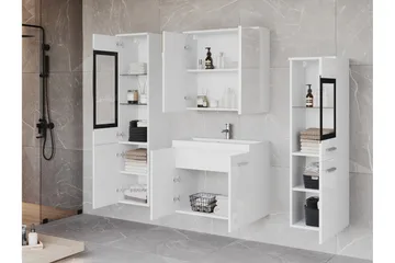 Somender Møbelsett til Bad 132 cm - Hus & oppussing - Kjøkken & bad - Baderom - Baderomsmøbler & baderomsinnredning - Komplette møbelpakker