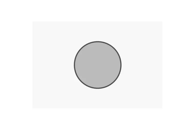 Speil Buhem Antrasitt, Hvit