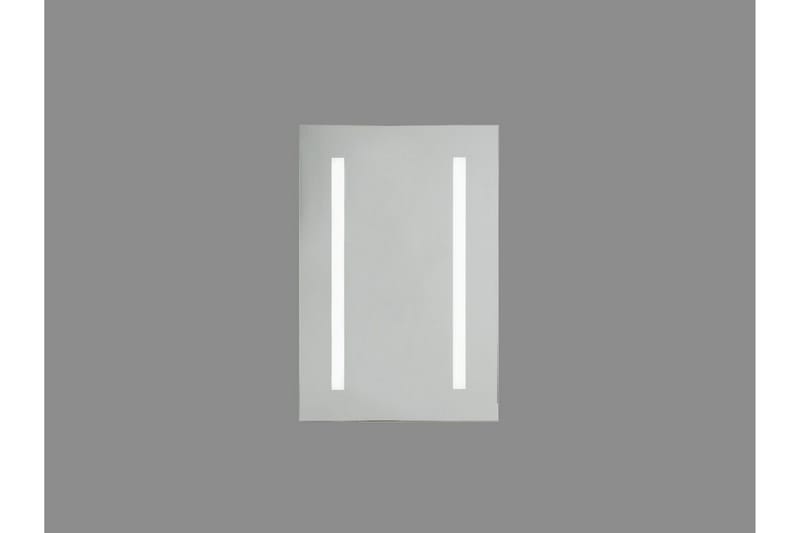 Belmena Skap til Badet 40 cm Speil med LED-belysning - Hvit - Speilskap