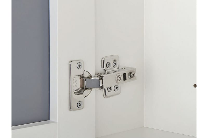 Carmenes Skap til Badet 40 cm med Speil - Hvit - Hus & oppussing - Kjøkken & bad - Baderom - Baderomsmøbler & baderomsinnredning - Speilskap