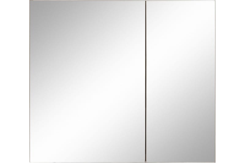 Hudnall Veggskap 2 Dører - Antrasitt/Hvit - Hus & oppussing - Kjøkken & bad - Baderom - Baderomsmøbler & baderomsinnredning - Speilskap