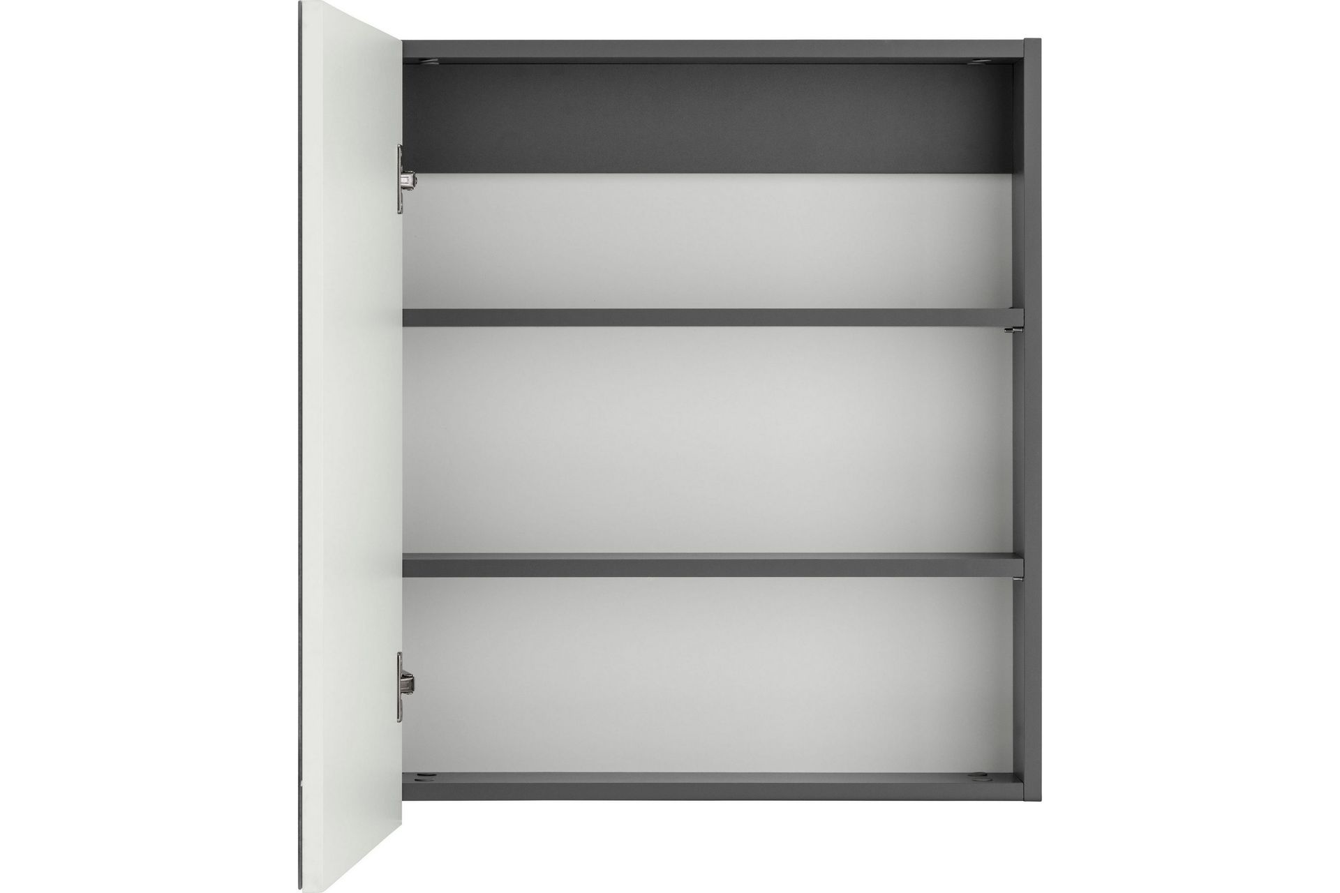 Hudnall Veggskap 60x15 cm - Antrasitt/Natur - Hus & oppussing - Kjøkken & bad - Baderom - Baderomsmøbler & baderomsinnredning - Speilskap
