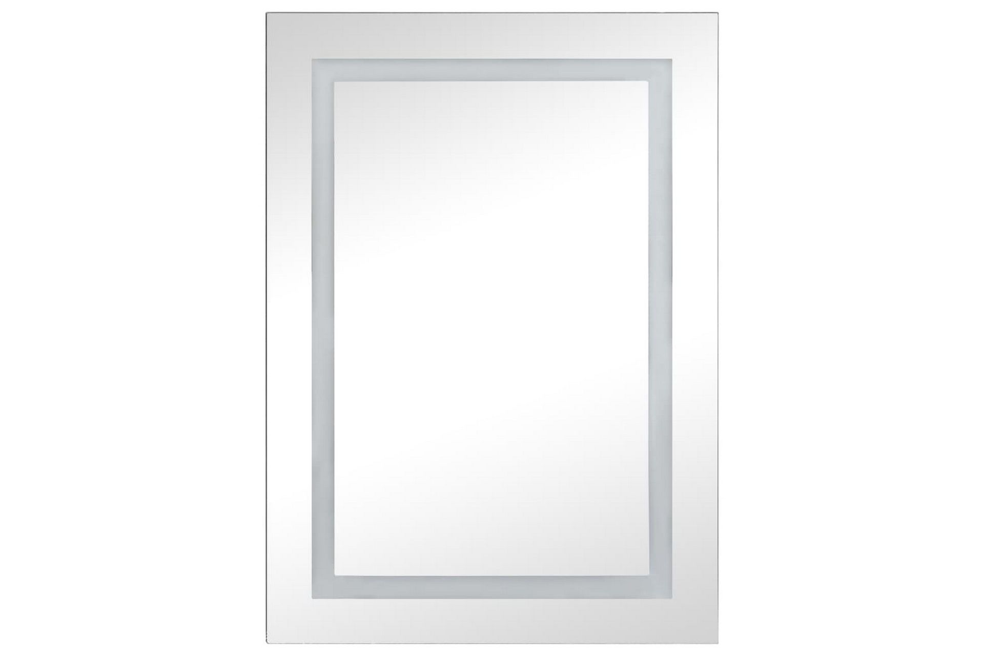 LED-speilskap til bad 50x13x70 cm - Antrasittgrå - Hus & oppussing - Kjøkken & bad - Baderom - Baderomsmøbler & baderomsinnredning - Speilskap
