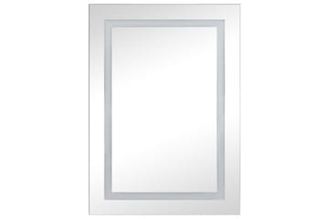 LED-speilskap til bad 50x13x70 cm - Antrasittgrå - Hus & oppussing - Kjøkken & bad - Baderom - Baderomsmøbler & baderomsinnredning - Speilskap