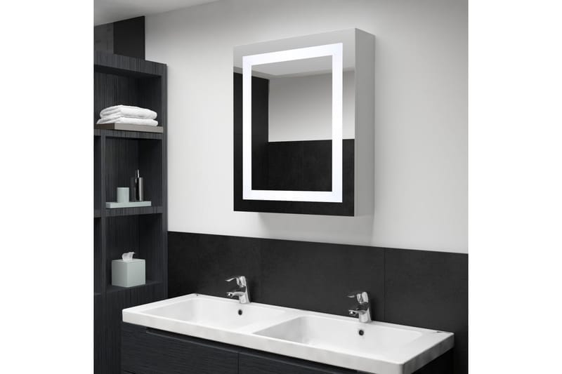 LED-speilskap til bad 50x13x70 cm - Hus & oppussing - Kjøkken & bad - Baderom - Baderomsmøbler & baderomsinnredning - Speilskap