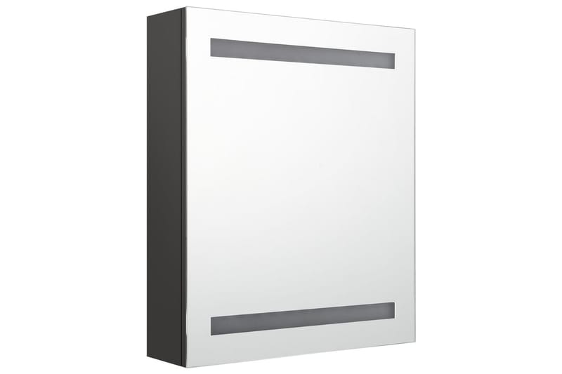 LED-speilskap til bad antrasitt 50x14x60 cm - Antrasittgrå - Hus & oppussing - Kjøkken & bad - Baderom - Baderomsmøbler & baderomsinnredning - Speilskap