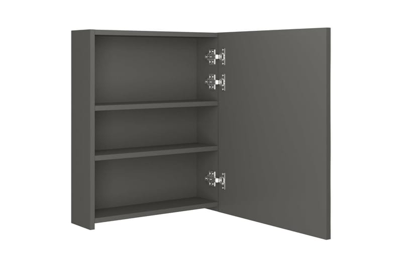 LED-speilskap til bad antrasitt 50x14x60 cm - Antrasittgrå - Hus & oppussing - Kjøkken & bad - Baderom - Baderomsmøbler & baderomsinnredning - Speilskap