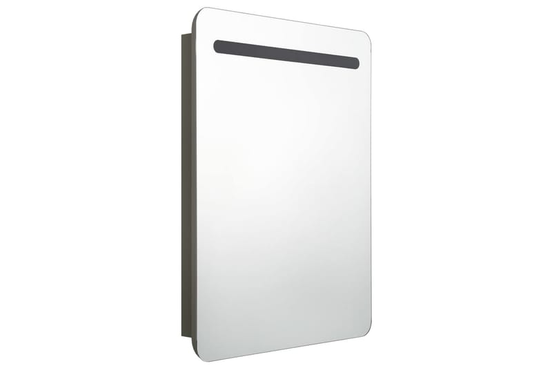 LED-speilskap til bad antrasitt 60x11x80 cm - Antrasittgrå - Hus & oppussing - Kjøkken & bad - Baderom - Baderomsmøbler & baderomsinnredning - Speilskap