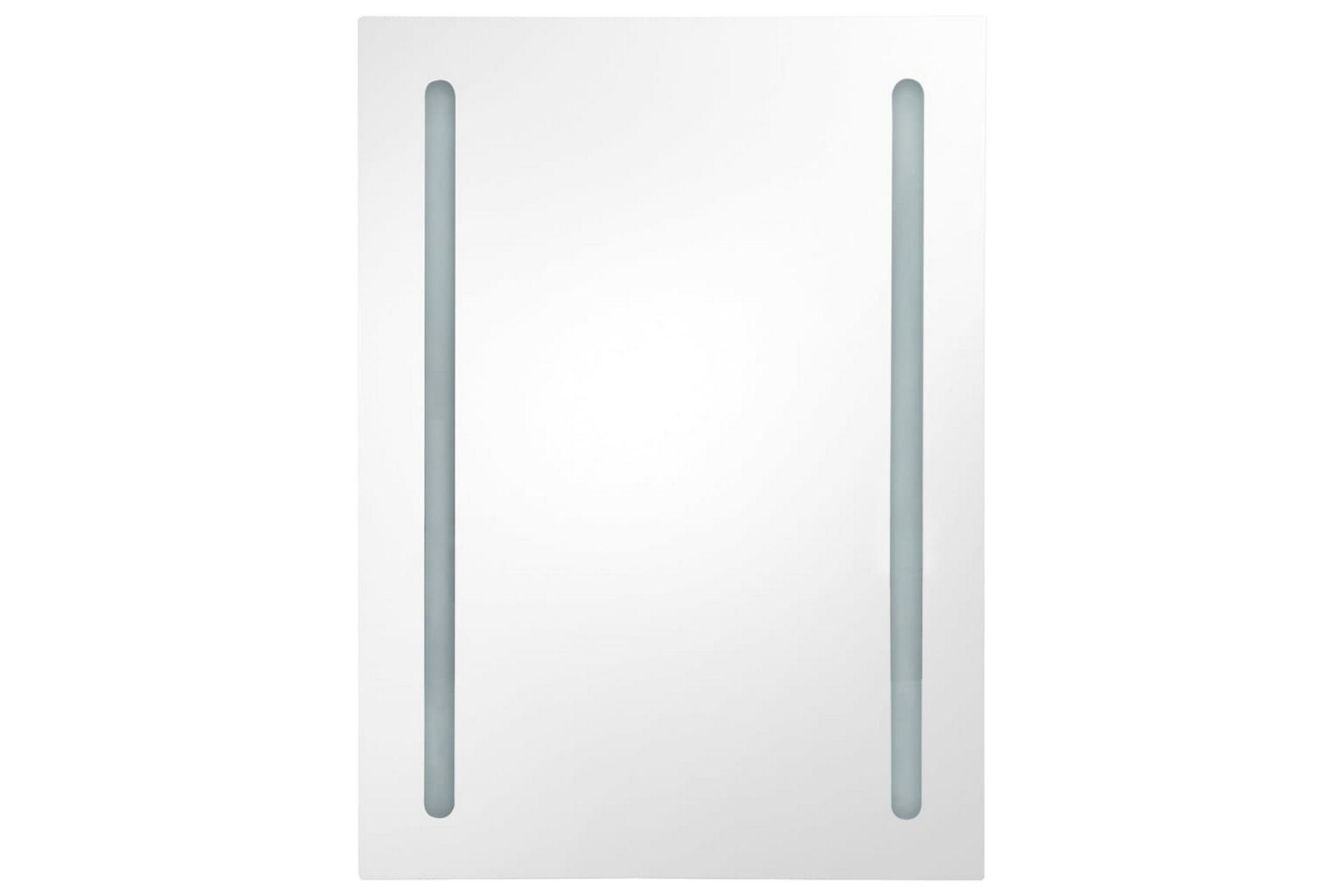 LED-speilskap til bad betonggrå 50x13x70 cm - Hus & oppussing - Kjøkken & bad - Baderom - Baderomsmøbler & baderomsinnredning - Speilskap