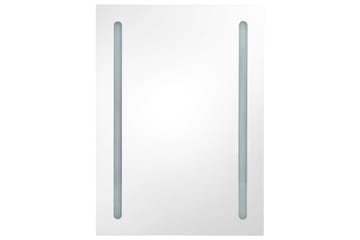LED-speilskap til bad betonggrå 50x13x70 cm - Hus & oppussing - Kjøkken & bad - Baderom - Baderomsmøbler & baderomsinnredning - Speilskap